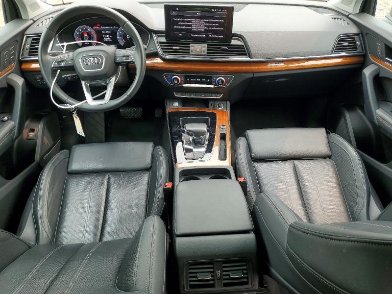2023 Audi Q5 VIN WA1BBAFY9P2048515 COPART salvage auction — FRONT END, NY - MV-907A SALVAGE CERTIFICATE, sold $350 on 2026-07-21 (photo 8)
