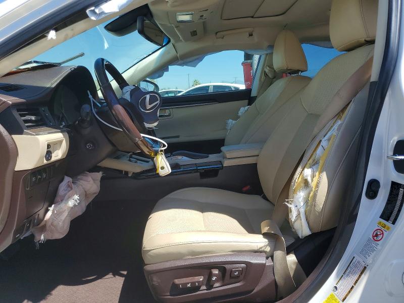 2017 Lexus ES VIN 58ABK1GG8HU035986 COPART salvage auction — FRONT END, Ca - Salvage Certificate, sold $6,100 on 2026-09-08 (photo 7)