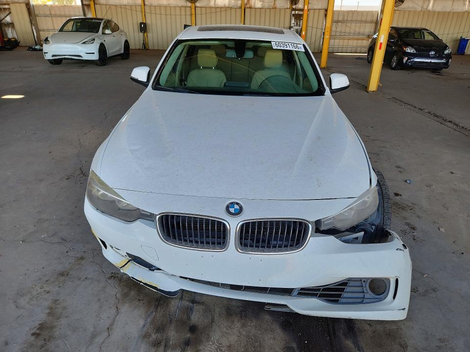 2012 BMW 3 series VIN WBA3A5C59CF343385 COPART salvage auction — FRONT END, AZ - CERTIFICATE OF TITLE (P), sold $500 on 2026-07-29 (photo 5)