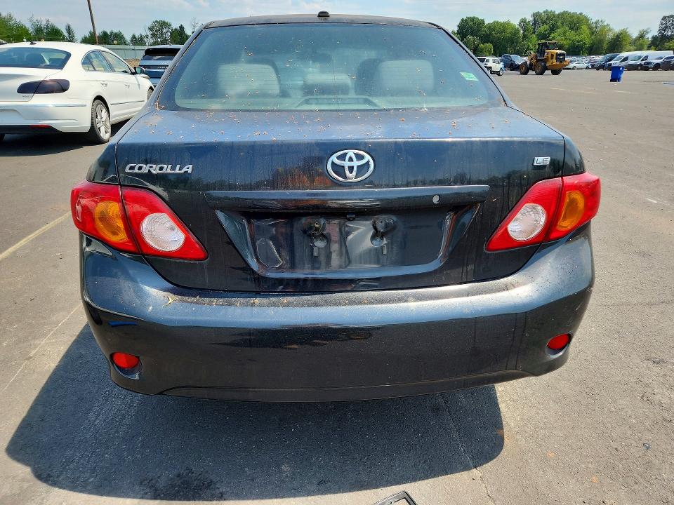 2010 Toyota Corolla VIN JTDBU4EE8AJ063349 COPART salvage auction — MECHANICAL, Or - Certificate Of Title, sold $125 on 2026-07-27 (photo 6)