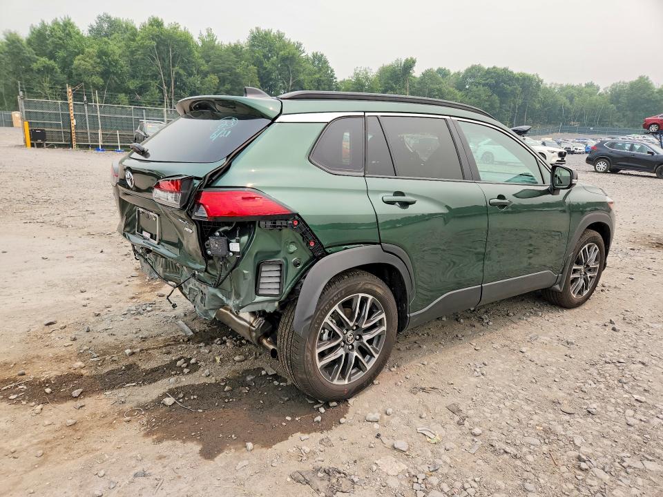 2026 Toyota Corolla cross VIN 7MUDAABG8TV187302 COPART salvage auction — REAR END, Pa - Certificate Of Salvage, sold $8,800 on 2026-09-16 (photo 3)