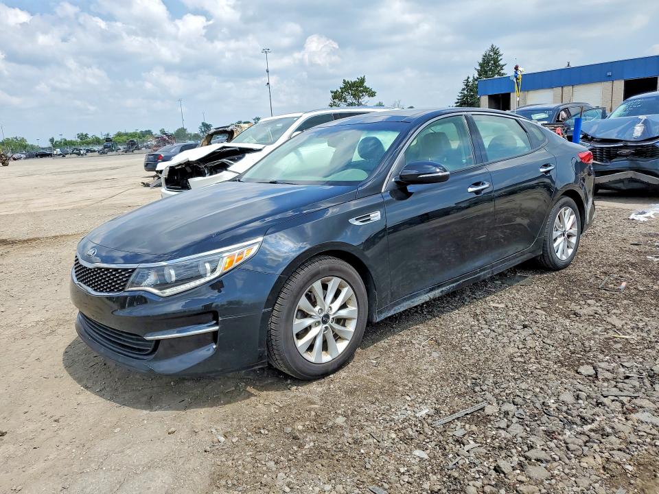 2017 Kia VIN 5XXGU4L33HG135399 COPART salvage auction — FRONT END, Mi - Certificate Of Title, sold $575 on 2026-07-10 (photo 1)