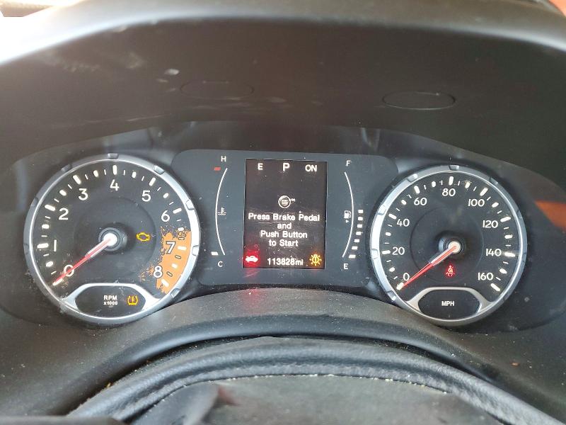 2017 Jeep Renegade VIN ZACCJAAB3HPE45774 COPART salvage auction — REAR END, Salvage Title, sold $1,000 on 2026-07-29 (photo 9)