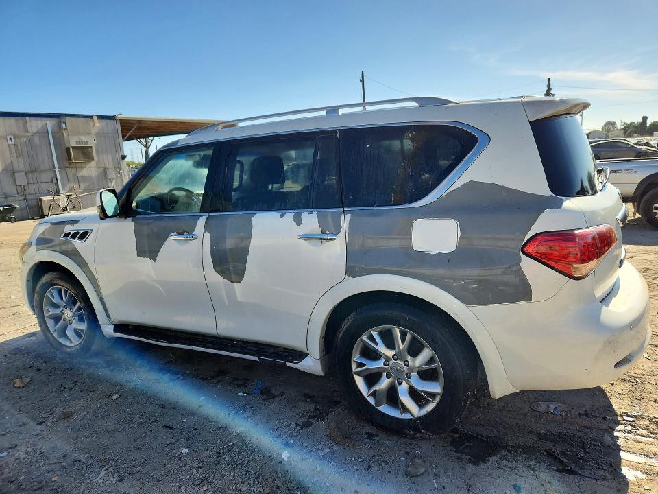 2011 Infiniti Qx56 VIN JN8AZ2NF8B9501918 COPART salvage auction — MINOR DENT/SCRATCHES, Ca - Dis/Dlr/Exp Only Clean Title, sold $575 on 2026-07-09 (photo 2)