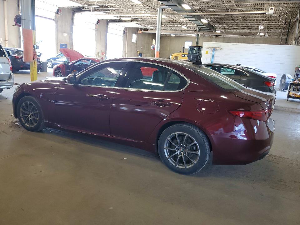 2017 Alfa romeo Giulia VIN ZARFAEDN8H7558407 COPART salvage auction — MECHANICAL, Mn - Certificate Of Title, sold $200 on 2026-07-28 (photo 2)