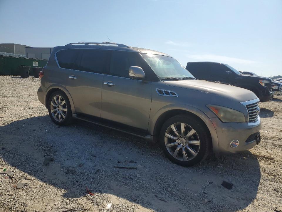 2013 Infiniti Qx56 VIN JN8AZ2NE7D9060941 COPART salvage auction — MINOR DENT/SCRATCHES, Ga - Certificate Of Title, sold $1,000 on 2026-07-15 (photo 4)