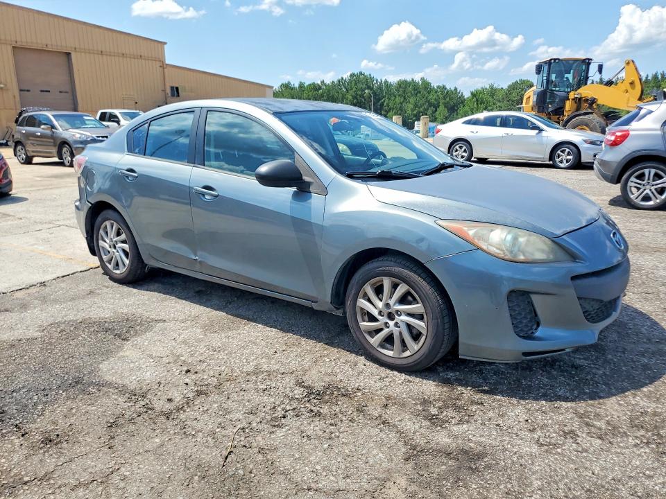 2012 Mazda 3 VIN JM1BL1V73C1666022 COPART salvage auction — REAR END, Ga - Certificate Of Title, sold $300 on 2026-07-17 (photo 4)