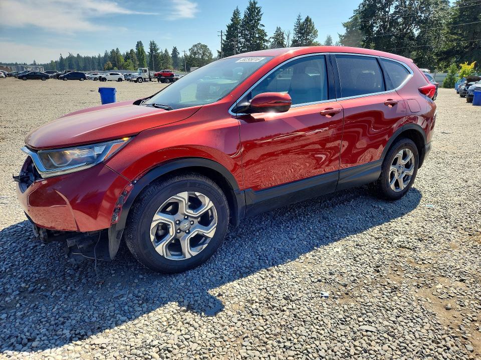2019 Honda Cr-v VIN 5J6RW2H5XKL001086 COPART salvage auction — FRONT END, Salvage Title, sold $5,400 on 2026-07-24 (photo 1)