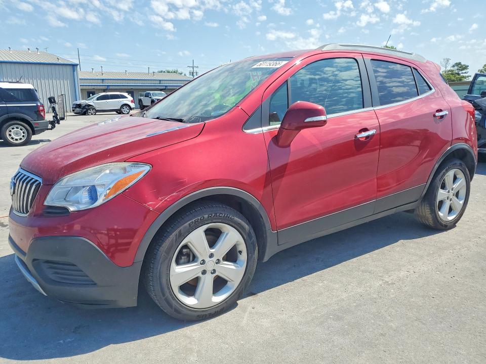 2015 Buick Encore VIN KL4CJASB9FB232196 COPART salvage auction — MECHANICAL, Ok - Certificate Of Title, sold $625 on 2026-07-10 (photo 1)