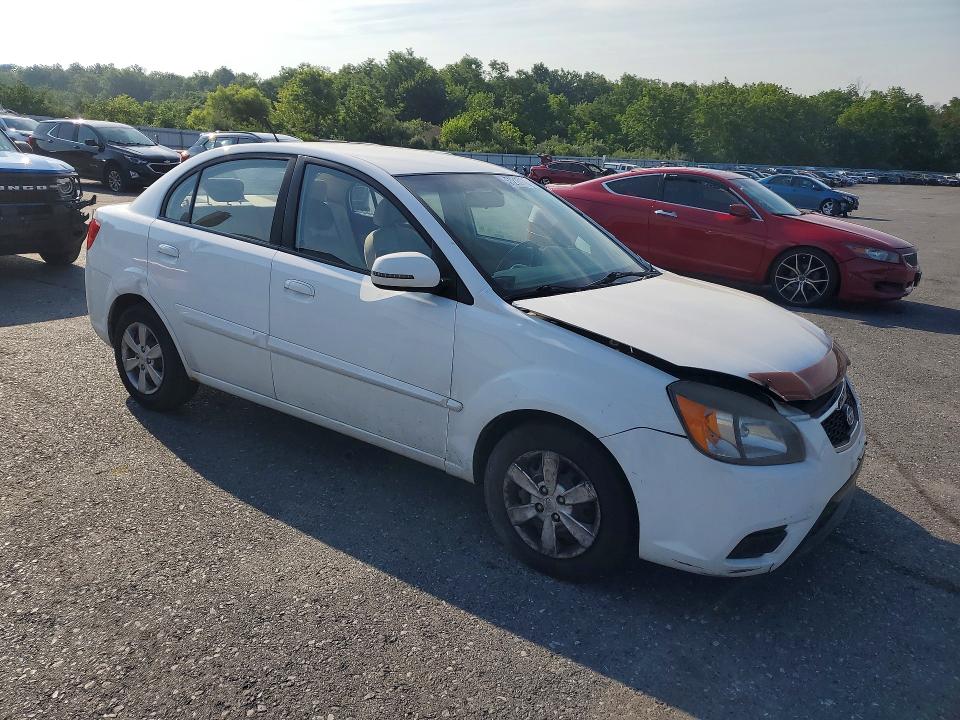 2010 Kia Rio VIN KNADH4A30A6658892 COPART salvage auction — FRONT END, PA - CERTIFICATE OF SALVAGE, sold $125 on 2026-07-28 (photo 4)