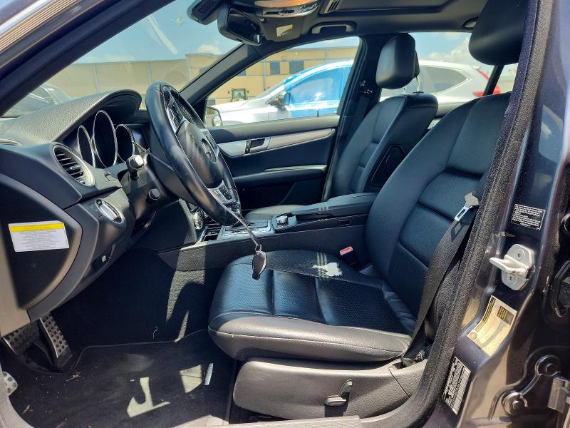2013 Mercedes-benz C-klasse VIN WDDGF4HB6DR266348 COPART salvage auction — FRONT END, TX - SALVAGE VEHICLE TITLE (P), sold $550 on 2026-07-16 (photo 7)