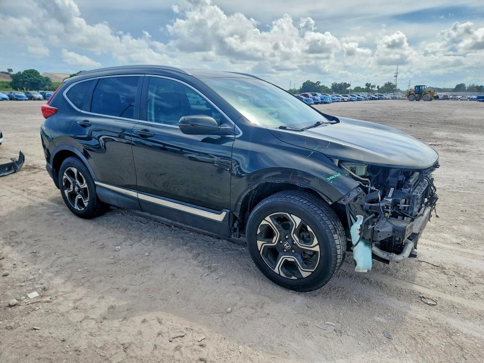 2018 Honda Cr-v VIN 7FARW1H99JE022200 COPART salvage auction — FRONT END, Fl - Cert Of Title Slvg Rebuildable, sold $8,600 on 2026-07-14 (photo 4)