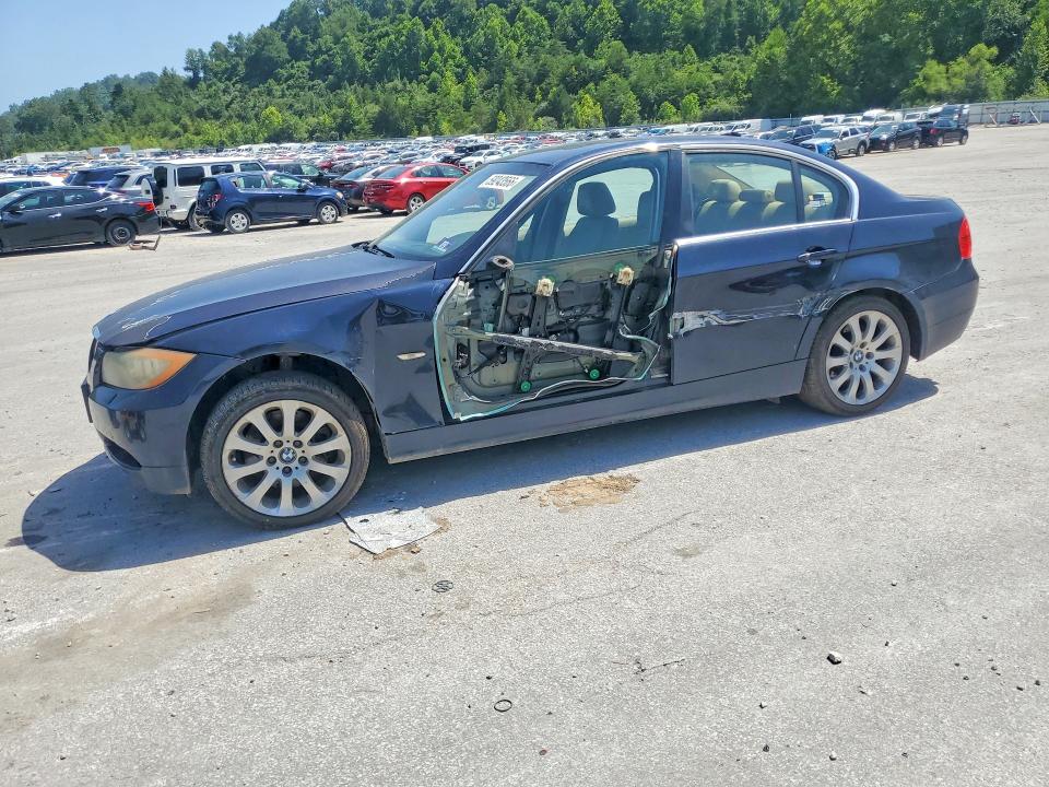 2006 BMW 3er VIN WBAVD33566KV68010 COPART salvage auction — FRONT END, Wv - Salvage Certificate, sold $150 on 2026-07-16 (photo 1)