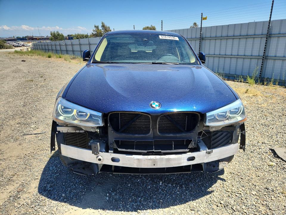 2016 BMW X4 VIN 5UXXW3C54G0R22141 COPART salvage auction — REAR END, Ca - Salvage Certificate, sold $625 on 2026-07-28 (photo 5)