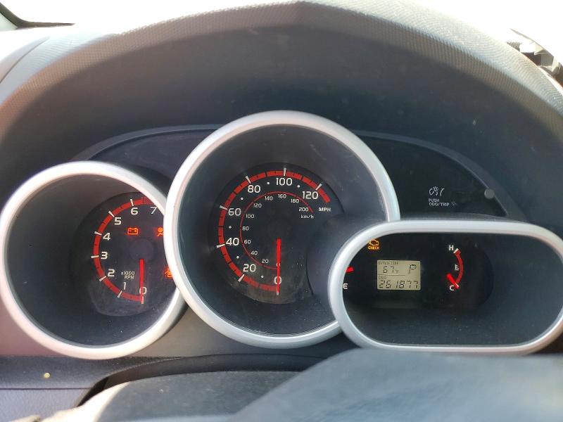 2010 Toyota Matrix VIN 2T1KU4EE1AC415831 COPART salvage auction — FRONT END, Ca - Dlr/Dis/Exp Only Salvage Title, sold $800 on 2026-07-09 (photo 9)