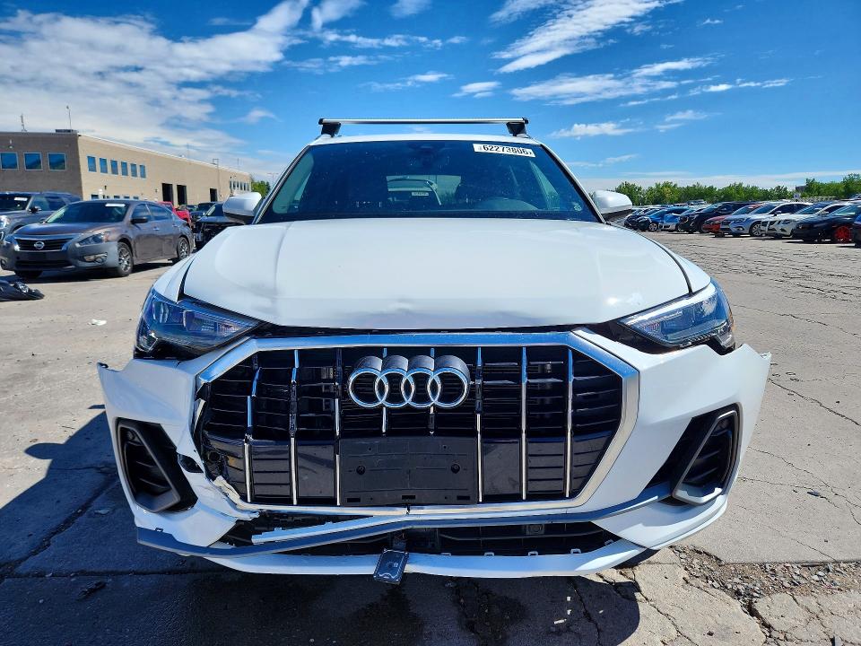 2022 Audi Q3 VIN WA1DECF36N1145366 COPART salvage auction — FRONT END, Co - Salvage Title, sold $10,100 on 2026-08-17 (photo 5)