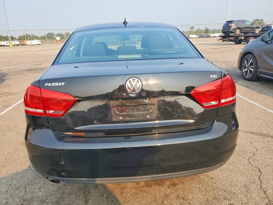 2015 Volkswagen Passat VIN 1VWAS7A32FC071317 COPART salvage auction — MECHANICAL, Oh - Certificate Of Title, sold $600 on 2026-08-19 (photo 6)