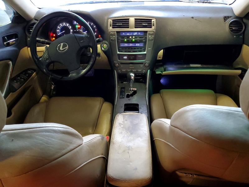 2008 Lexus Is 250 VIN JTHBK262685080537 COPART salvage auction — REAR END, Tx - Cert Of Title-Rebuilt Salvage, sold $2,151 on 2026-07-24 (photo 8)