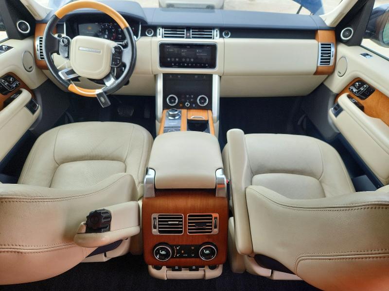 2018 Land rover RANGE ROVER VIN SALGS2SV9JA386337 COPART salvage auction — MINOR DENT/SCRATCHES, Nc - Certificate Of Title, sold $13,300 on 2026-07-16 (photo 8)