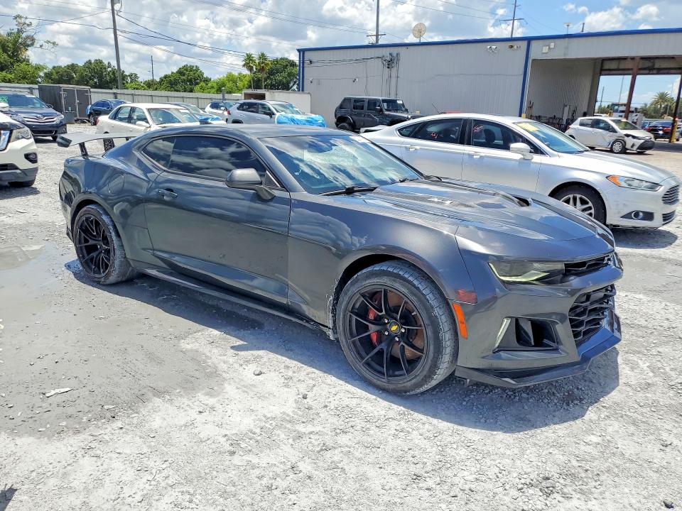 2017 Chevrolet Camaro VIN 1G1FJ1R61H0159103 COPART salvage auction — NORMAL WEAR, Ca - Cert Of Title-Salvaged, sold $9,700 on 2026-07-28 (photo 4)
