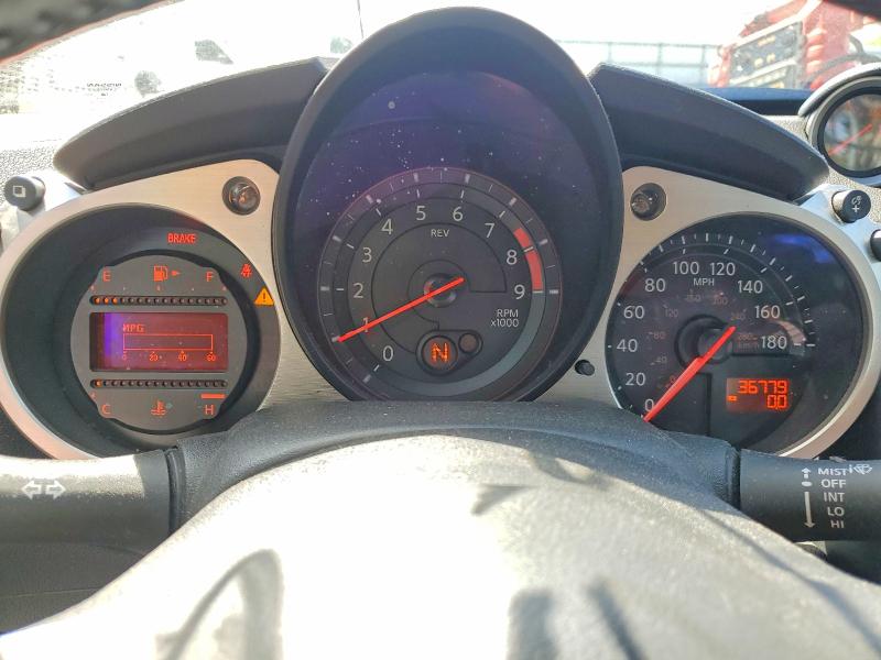 2014 Nissan 370z VIN JN1AZ4EH7EM631430 COPART salvage auction — VANDALISM, Ca - Salvage Certificate, sold $1,200 on 2026-07-29 (photo 9)