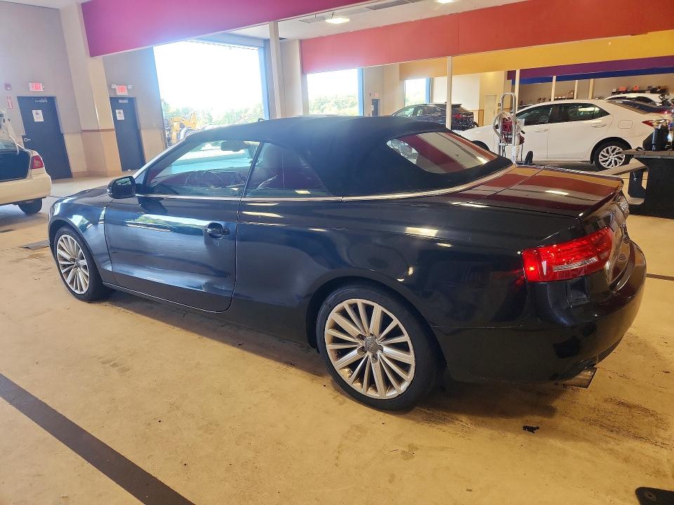 2012 Audi VIN WAULFAFH0CN001474 COPART salvage auction — MECHANICAL, Ri - Certificate Of Title, sold $1,350 on 2026-07-16 (photo 2)