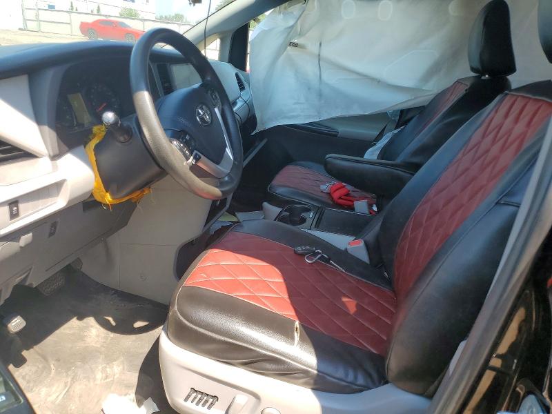 2017 Toyota Sienna VIN 5TDKZ3DC3HS860391 COPART salvage auction — FRONT END, On - Permit No Brand - Unfit, sold $275 on 2026-07-30 (photo 7)