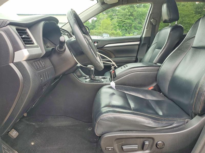2016 Toyota Highlander VIN 5TDJKRFH3GS326186 COPART salvage auction — REAR END, MA - CERT OF TITLE-RECONSTRCTD COLL, sold $7,400 on 2026-07-16 (photo 7)