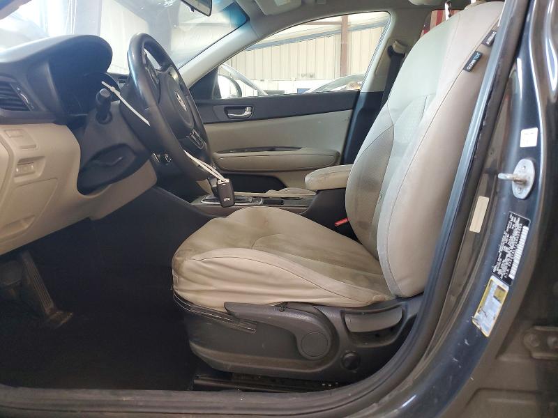 2016 Kia Optima VIN 5XXGT4L11GG022504 COPART salvage auction — FRONT END, Pa - Cert Of Title, sold $500 on 2026-07-29 (photo 7)