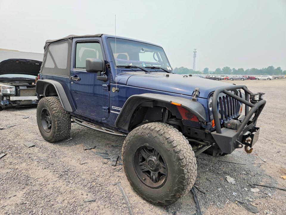 2013 Jeep Wrangler / VIN 1C4AJWAG6DL516626 COPART salvage auction — MINOR DENT/SCRATCHES, Va - Certificate Of Title, sold $1,550 on 2026-07-29 (photo 4)