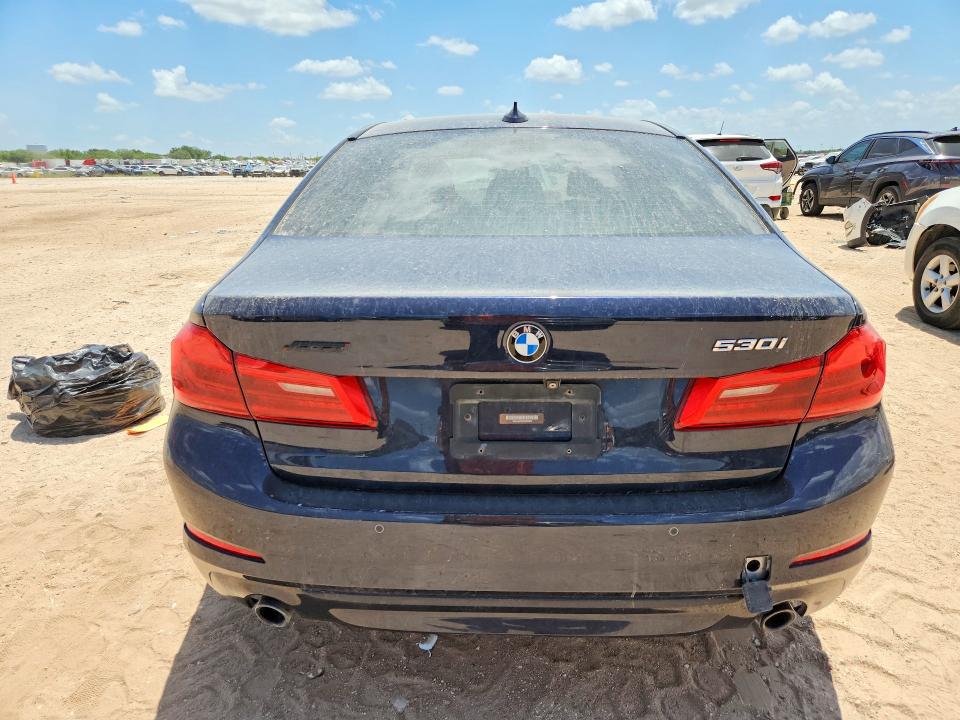 2017 BMW 5er VIN WBAJA5C36HG893988 COPART salvage auction — MECHANICAL, Tx - Certificate Of Title, sold $2,850 on 2026-07-30 (photo 6)