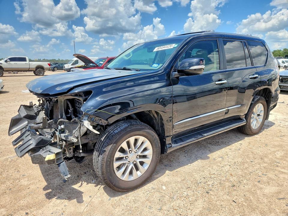 2018 Lexus Gx VIN JTJBM7FX9J5208566 COPART salvage auction — FRONT END, Tx - Salvage Vehicle Title, sold $150 on 2026-07-21 (photo 1)