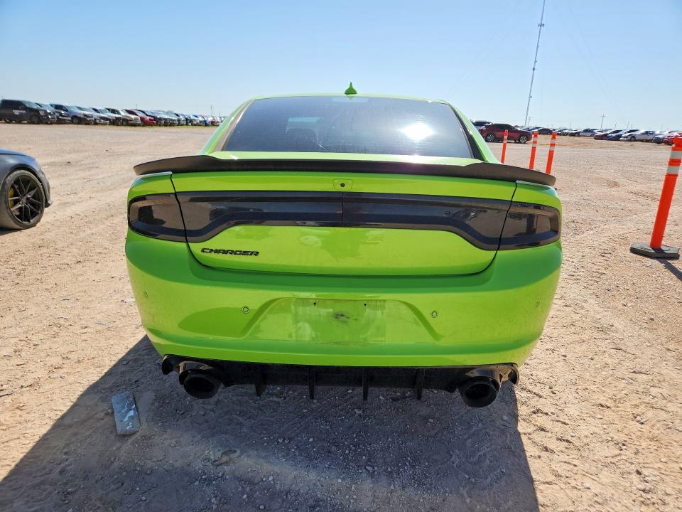 2023 Dodge Charger VIN 2C3CDXBG1PH508301 COPART salvage auction — MINOR DENT/SCRATCHES, TX - CERTIFICATE OF TITLE, sold $10,700 on 2026-07-29 (photo 6)