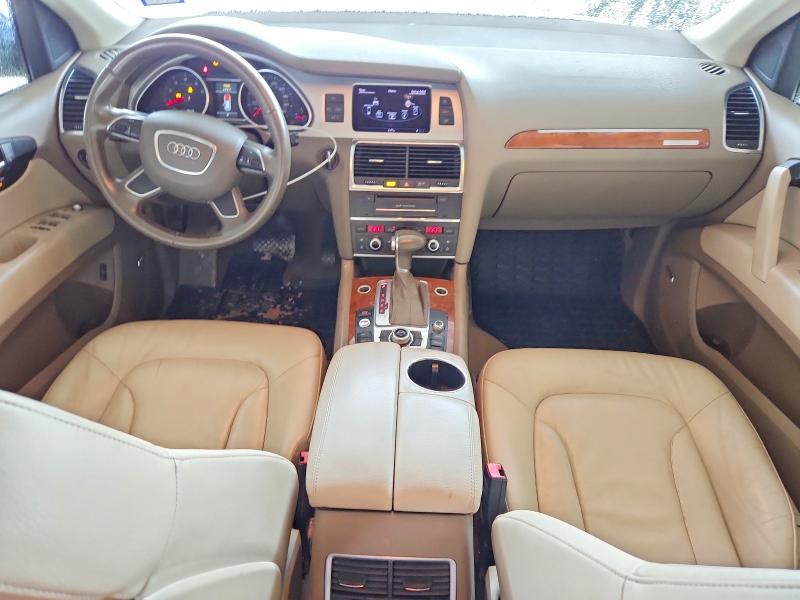 2014 Audi Q7 VIN WA1LGAFE4ED009229 COPART salvage auction — MINOR DENT/SCRATCHES, TX - CERTIFICATE OF TITLE, sold $725 on 2026-07-31 (photo 8)