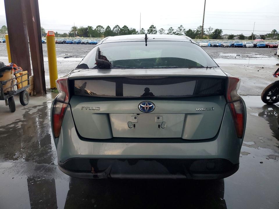 2016 Toyota Prius VIN JTDKARFU6G3029354 COPART salvage auction — WATER/FLOOD, FL - CERT OF TITLE-SLVG REBLD FLOOD, sold $10 on 2026-07-28 (photo 6)