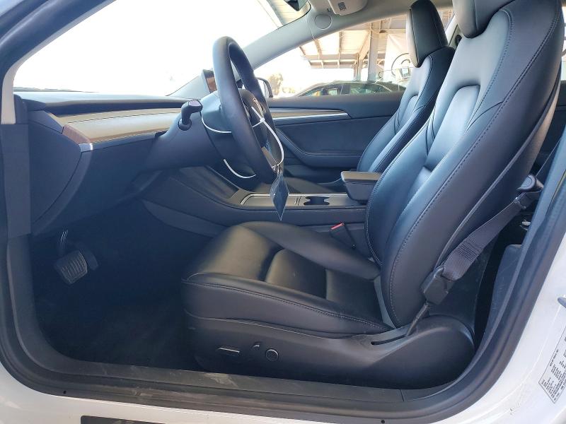 2023 Tesla Model 3 VIN 5YJ3E1EA7PF541256 COPART salvage auction — REAR END, CA - CERTIFICATE OF TITLE (P), sold $14,600 on 2026-07-13 (photo 7)