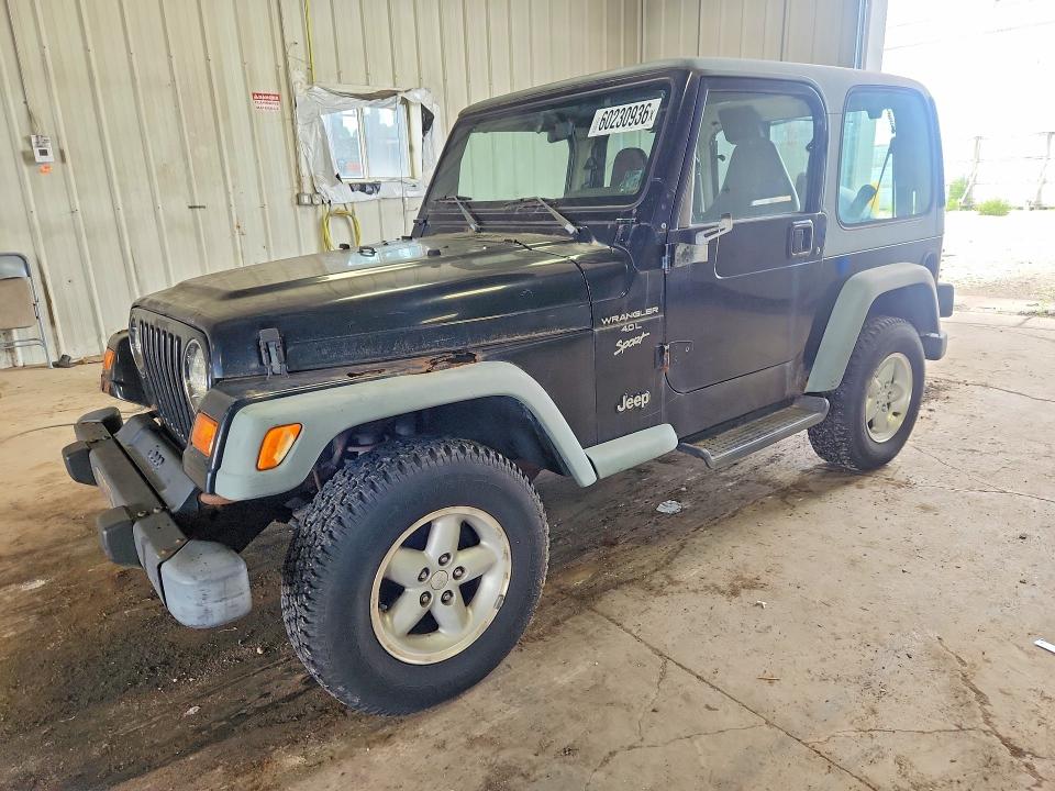1999 Jeep Wrangler / VIN 1J4FY19S0XP471865 COPART salvage auction — NORMAL WEAR, Wi - Certificate Of Title, sold $500 on 2026-08-10 (photo 1)