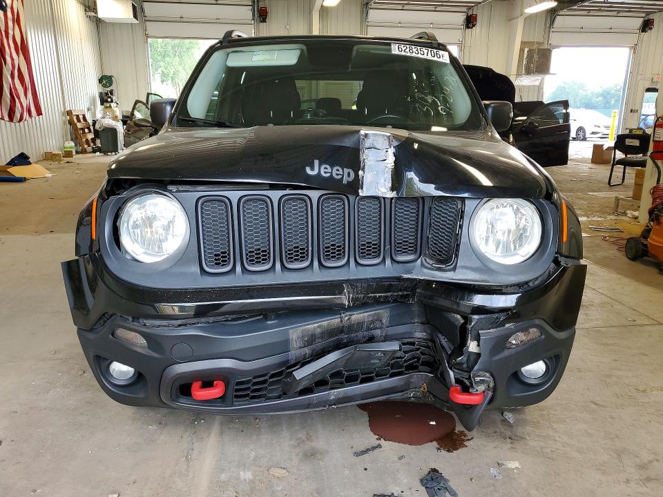 2016 Jeep Renegade VIN ZACCJBCT0GPD32892 COPART salvage auction — FRONT END, Mn - Cert Of Title-Salvage, sold $525 on 2026-08-04 (photo 5)