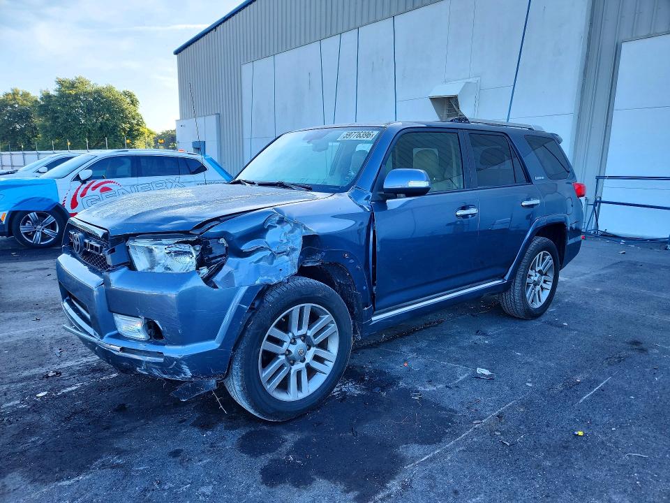 2012 Toyota 4runner VIN JTEZU5JR1C5043674 COPART salvage auction — SIDE, Fl - Cert Of Title Slvg Rebuildable, sold $9,200 on 2026-07-20 (photo 1)
