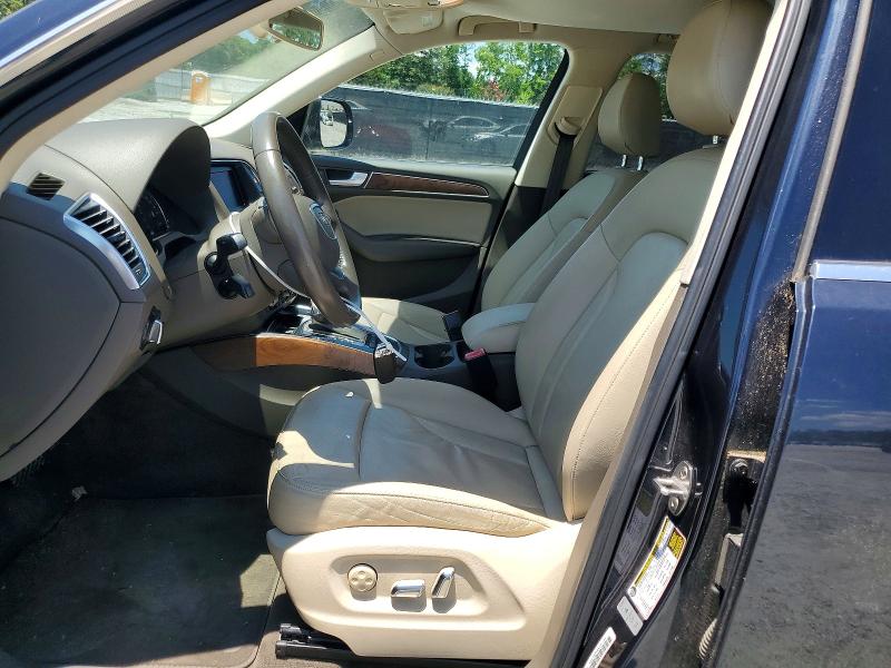 2013 Audi Q5 VIN WA1CFAFP9DA063680 COPART salvage auction — MECHANICAL, Nc - Certificate Of Title, sold $1,050 on 2026-07-15 (photo 7)