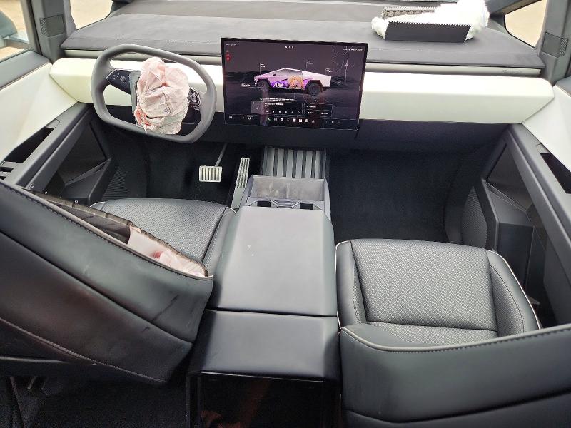 2024 Tesla Cybertruck VIN 7G2CEHEE7RA019624 COPART salvage auction — FRONT END, Tx - Salvage Vehicle Title, sold $44,000 on 2026-07-24 (photo 8)