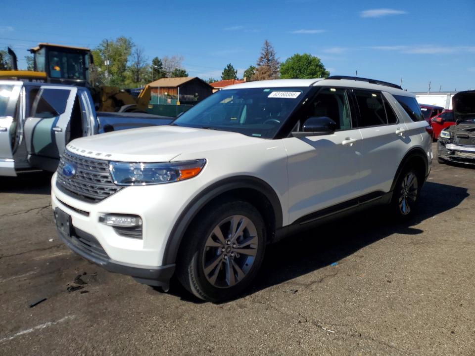 2022 Ford Explorer VIN 1FMSK8DH2NGA71423 — COPART salvage auction photo