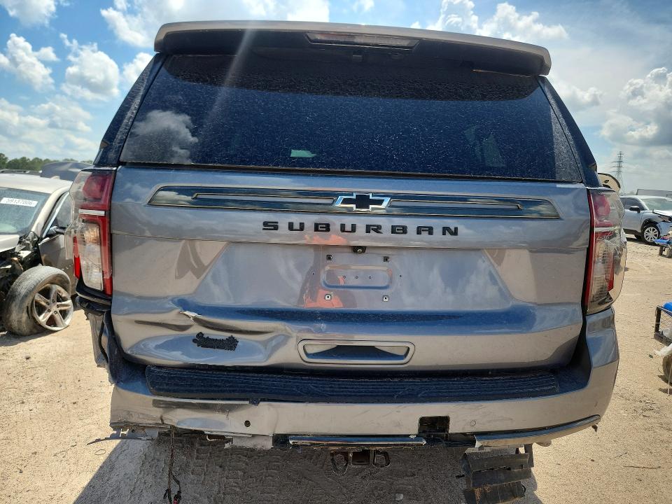 2022 Chevrolet Suburban VIN 1GNSKDKD2NR301616 COPART salvage auction — REAR END, Tx - Salvage Vehicle Title, sold $24,800 on 2026-07-21 (photo 6)