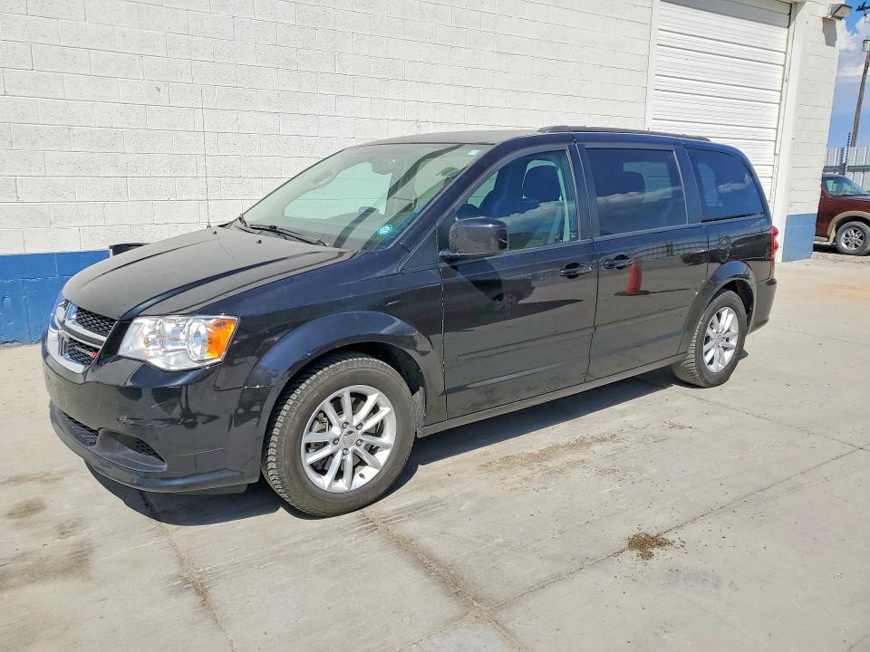 2016 Dodge Caravan VIN 2C4RDGCG8GR196895 COPART salvage auction — FRONT END, Salvage Title, sold $550 on 2026-07-27 (photo 1)