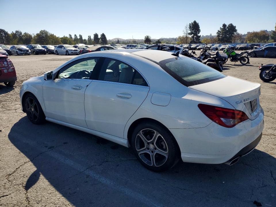 2014 Mercedes-benz VIN WDDSJ4EB2EN036134 COPART salvage auction — MINOR DENT/SCRATCHES, Ca - Salvage Certificate, sold $3,600 on 2026-08-07 (photo 2)