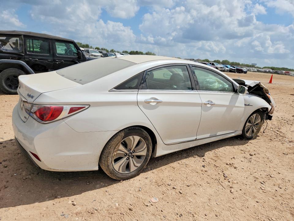 2013 Hyundai Sonata VIN KMHEC4A47DA092449 COPART salvage auction — FRONT END, Tx - Salvage Vehicle Title, sold $70 on 2026-07-23 (photo 3)