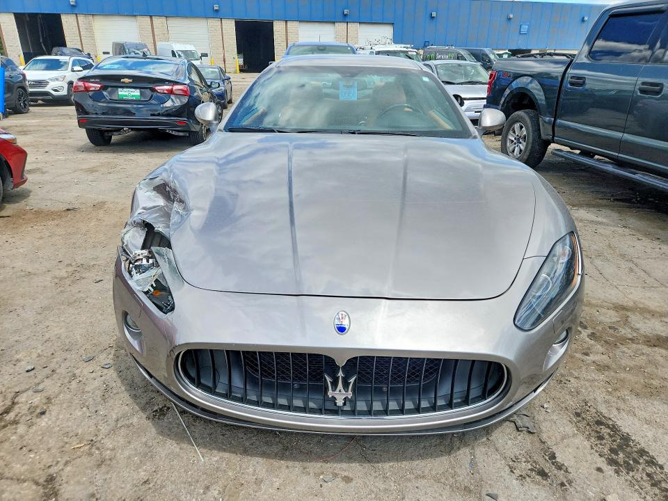 2009 Maserati Granturismo VIN ZAMHJ45A690046739 COPART salvage auction — FRONT END, MI - CERTIFICATE OF TITLE, sold $9,600 on 2026-08-14 (photo 5)