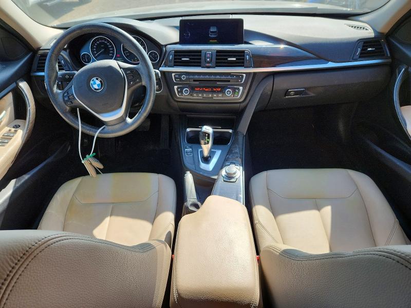 2014 BMW 3er VIN WBA3G7C50EF186259 COPART salvage auction — FRONT END, ON - PERMIT NO BRAND - UNFIT, sold $2,800 on 2026-07-28 (photo 8)