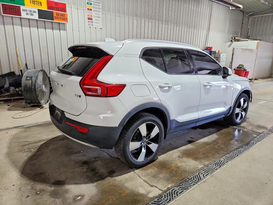 2019 Volvo Xc40 VIN YV4162UK2K2127783 COPART salvage auction — FRONT END, Pa - Certificate Of Salvage, sold $8,400 on 2026-08-03 (photo 3)