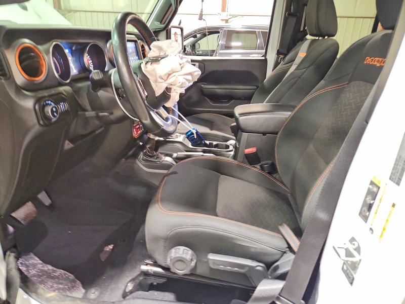2021 Jeep Gladiator VIN 1C6JJTEG7ML591092 COPART salvage auction — FRONT END, Pa - Certificate Of Salvage, sold $18,500 on 2026-09-01 (photo 7)